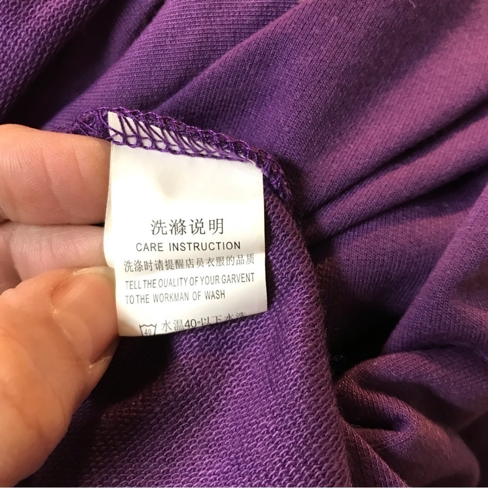 SERINITA plum coloured purple cloak cape style dress with corset closures. XXL - Picture 12 of 12